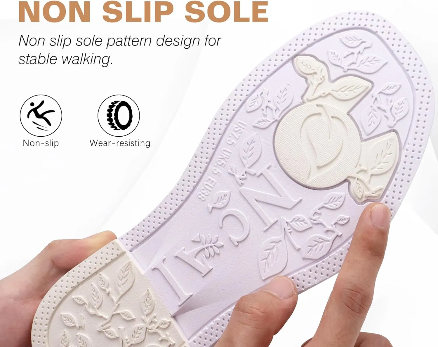 ONCAI Women's Flat Sandals Fashion Square Open Toe Slide Dressy Sandals for Woman Soft Cushion Vegan Comfortable Summer Slip On Casual Walking Outdoor Ladies Sandal Non Slip Rubber Sole Size 6-11 US