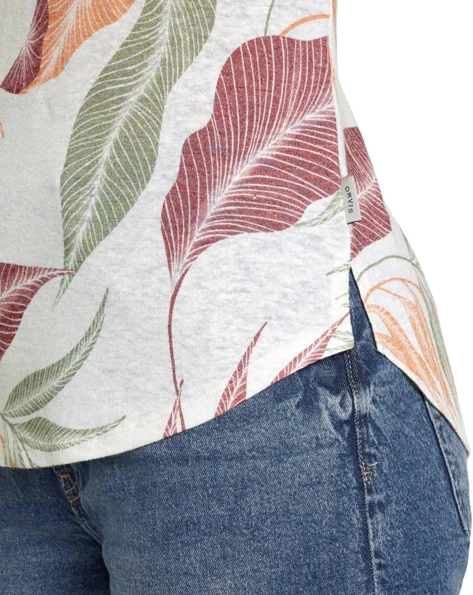 Orvis Women’s Linen Blend Short Sleeve Top