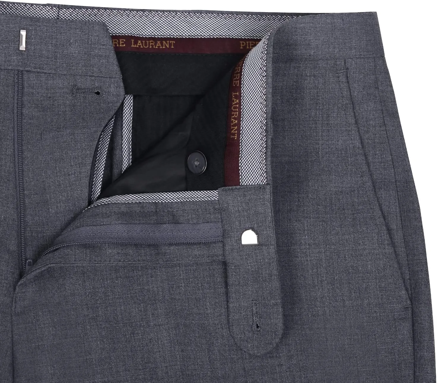 P&L Men's 3 Piece Slim Fit Suit Set Two Buttons Solid Office Jacket Vest Pants Dress Suit