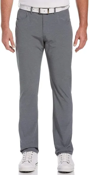 PGA TOUR Men's Flat Front 5-Pocket Stretch Golf Pant with Active Waistband (Waist Size 30-44 Big & Tall)
