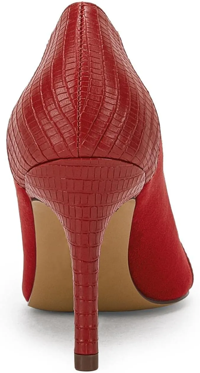 PiePieBuy Womens High Heels Pumps Pointed Toe Slip On Stiletto Classic Dress Party Office Shoes
