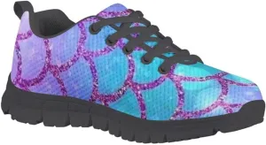 PinUp Angel Kid Breathable Sneakers Mesh Lightweight Easy Walk Casual Sport Strap Walk Shoes