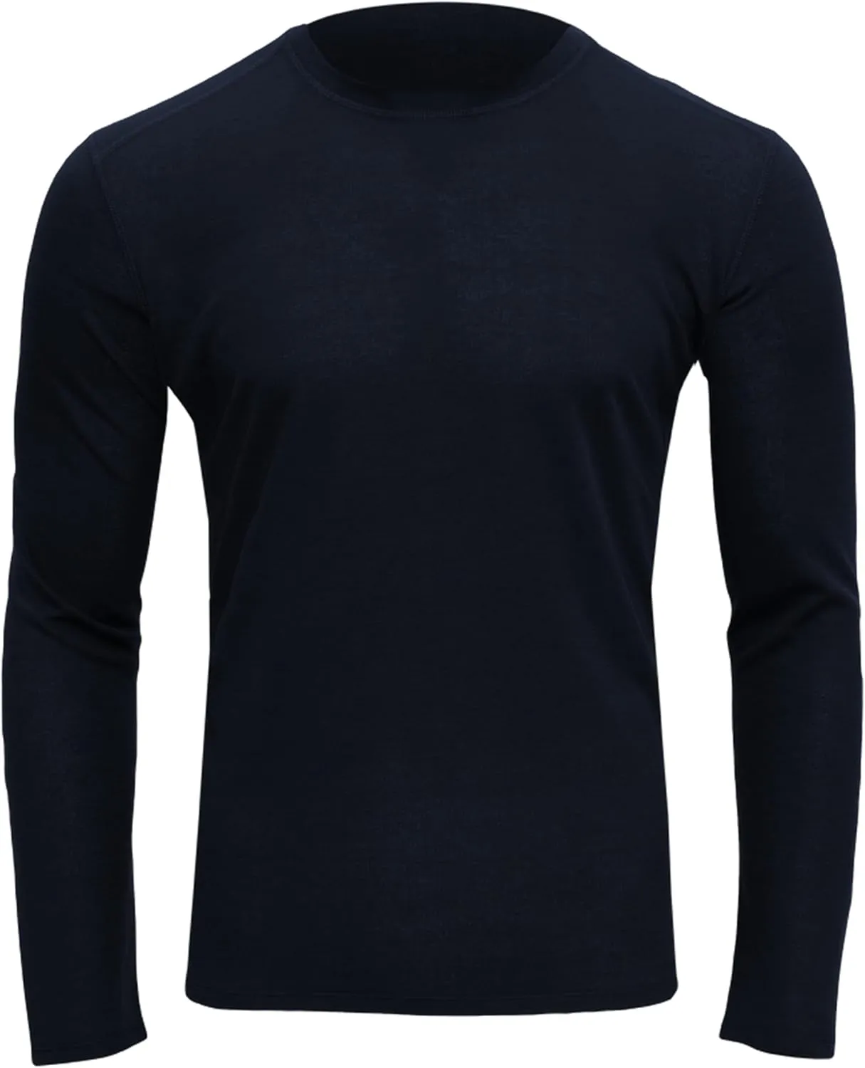 Polarmax Men's Double Layer Crew Neck Thermal Moisture-Wicking Long Sleeve Relaxed Fit Flat Seam Baselayer Top