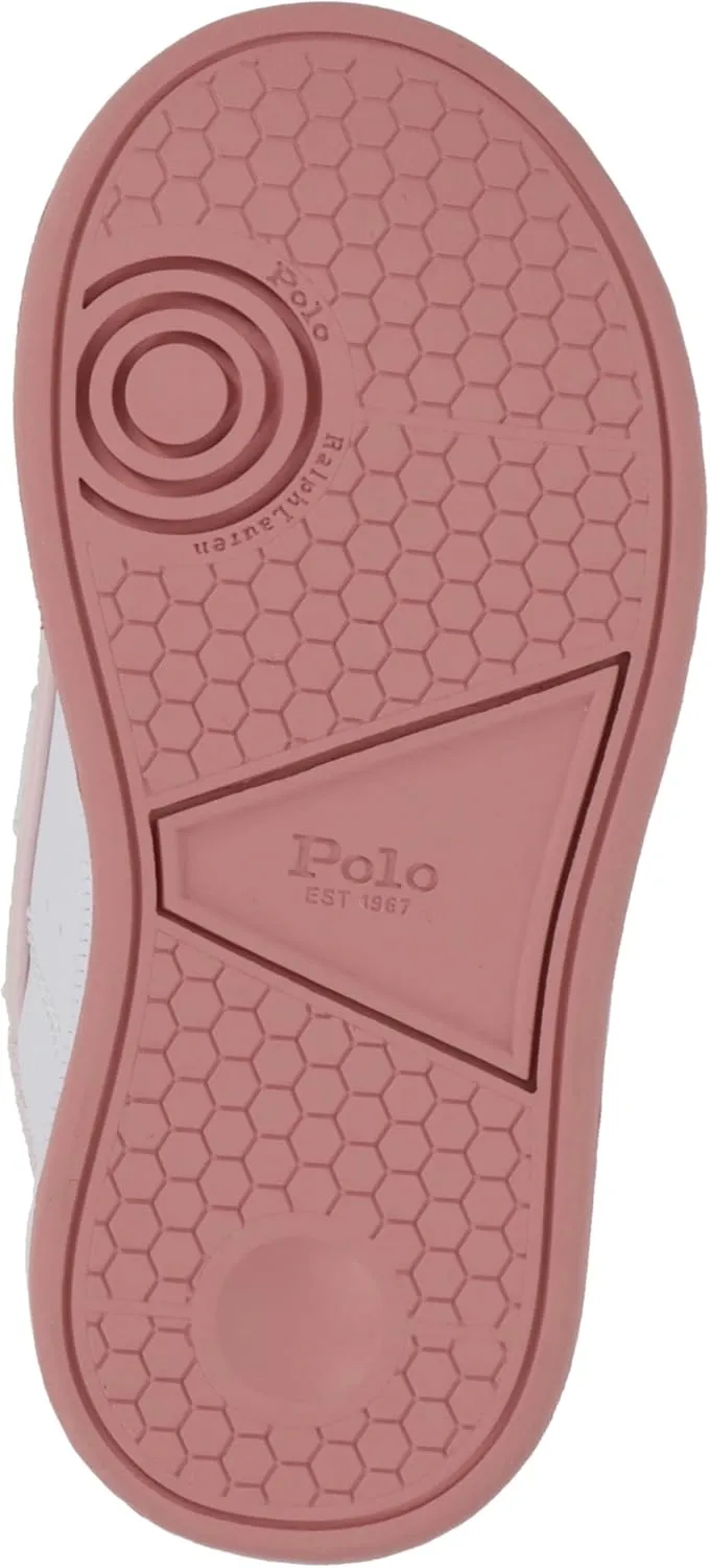 Polo Ralph Lauren Girl's Heritage Court Iii Ez (Toddler) Sneaker