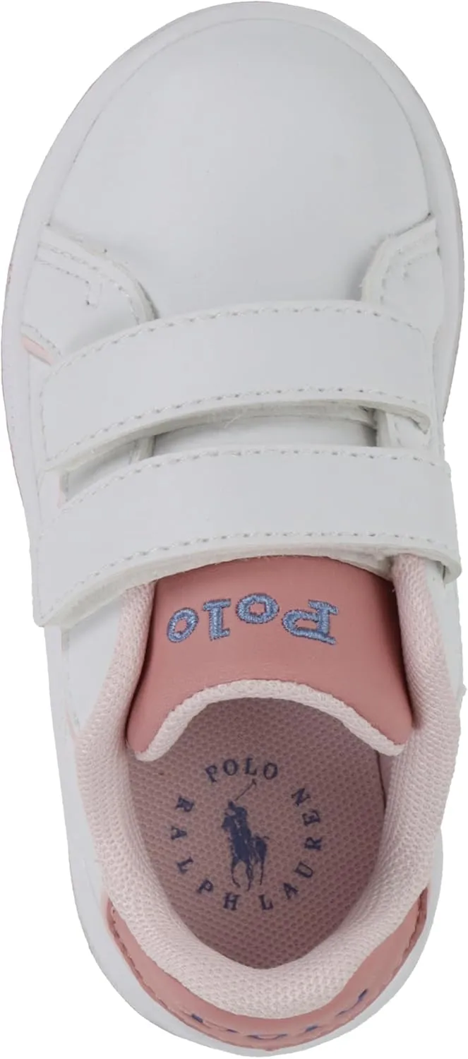Polo Ralph Lauren Girl's Heritage Court Iii Ez (Toddler) Sneaker