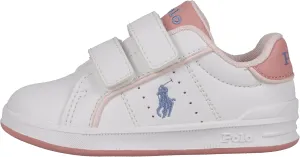 Polo Ralph Lauren Girl's Heritage Court Iii Ez (Toddler) Sneaker