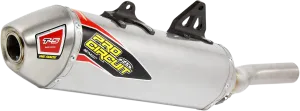 PRO CIRCUIT T-5 Mechanical Muffler - Stainless Steel - KLR650 2008-2015 0121365A