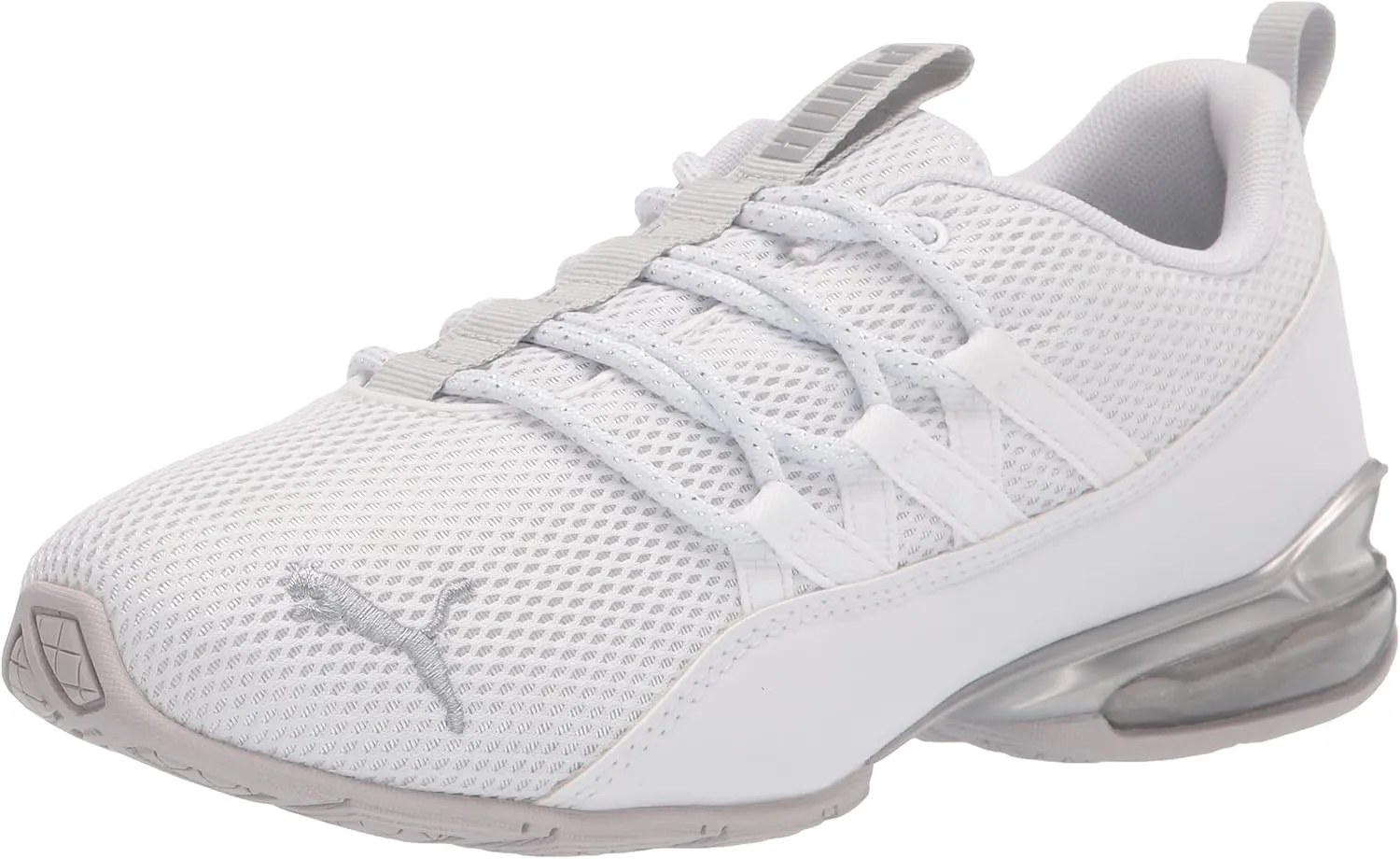 PUMA Riaze Prowl Mod Swirl Women's Sneaker 7 B(M) US White-Silver