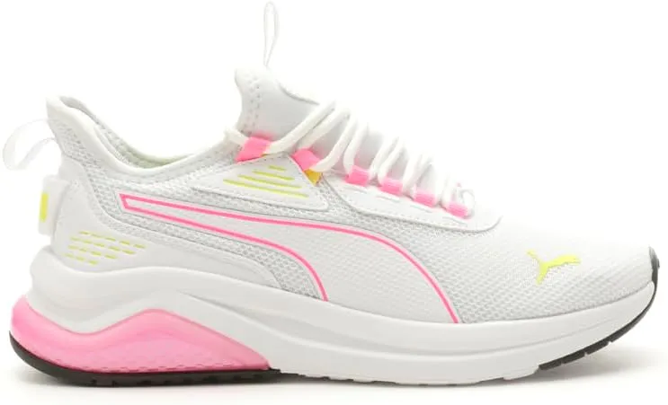 PUMA Womens Amplifier Slip On Sneakers Shoes Casual - Pink, White - Size 8 M