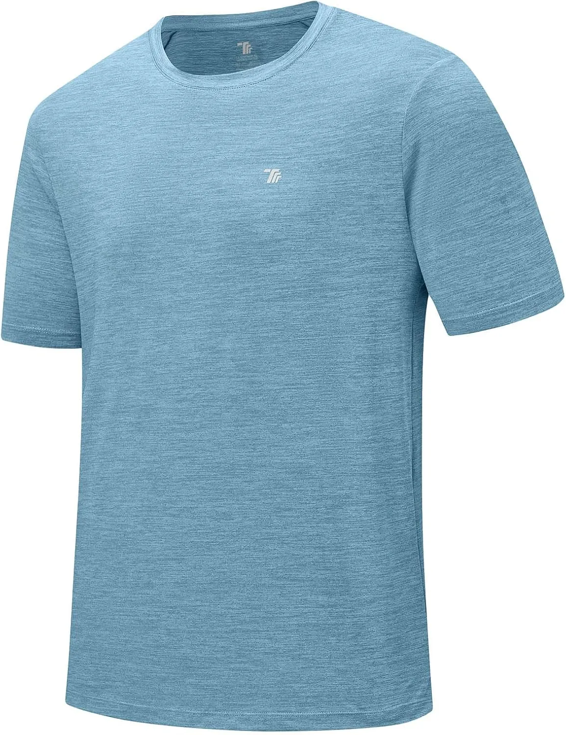 Rdruko Men's Dry Fit Workout Shirts Moisture Wicking Short Sleeve Athletic Running Gym Active T Shirts