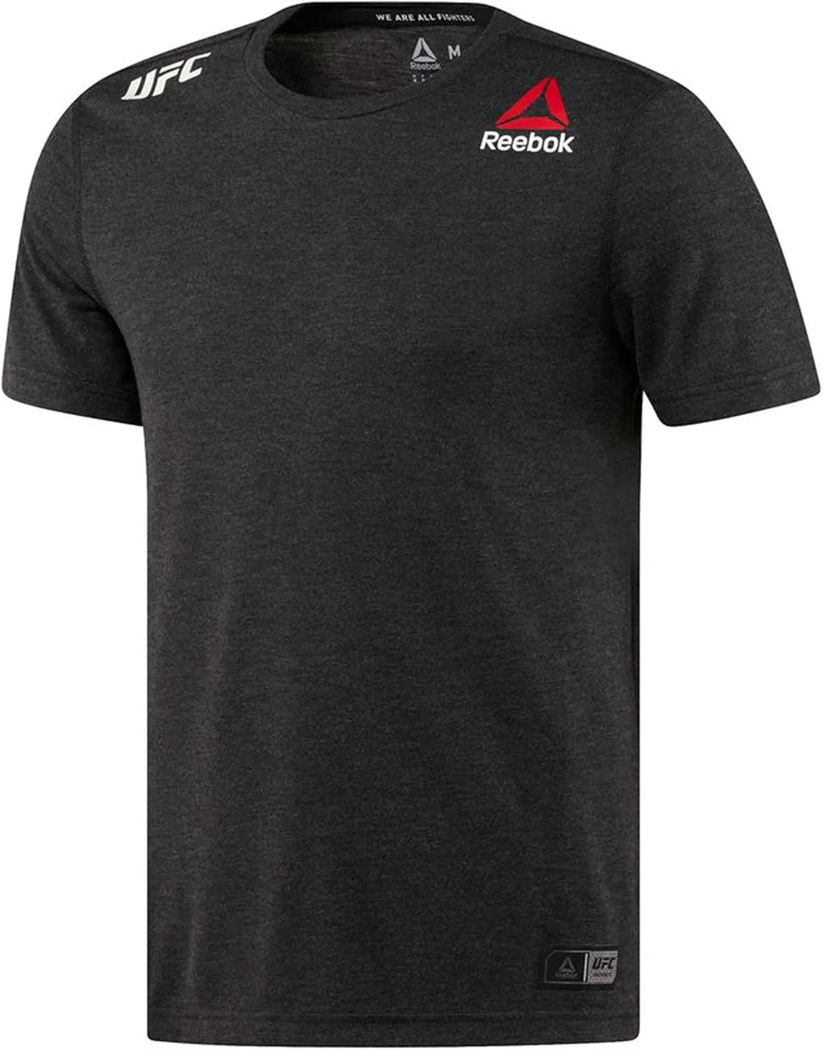 Reebok Men's Official UFC Fight Night Athletic Short Sleeve T-Shirt