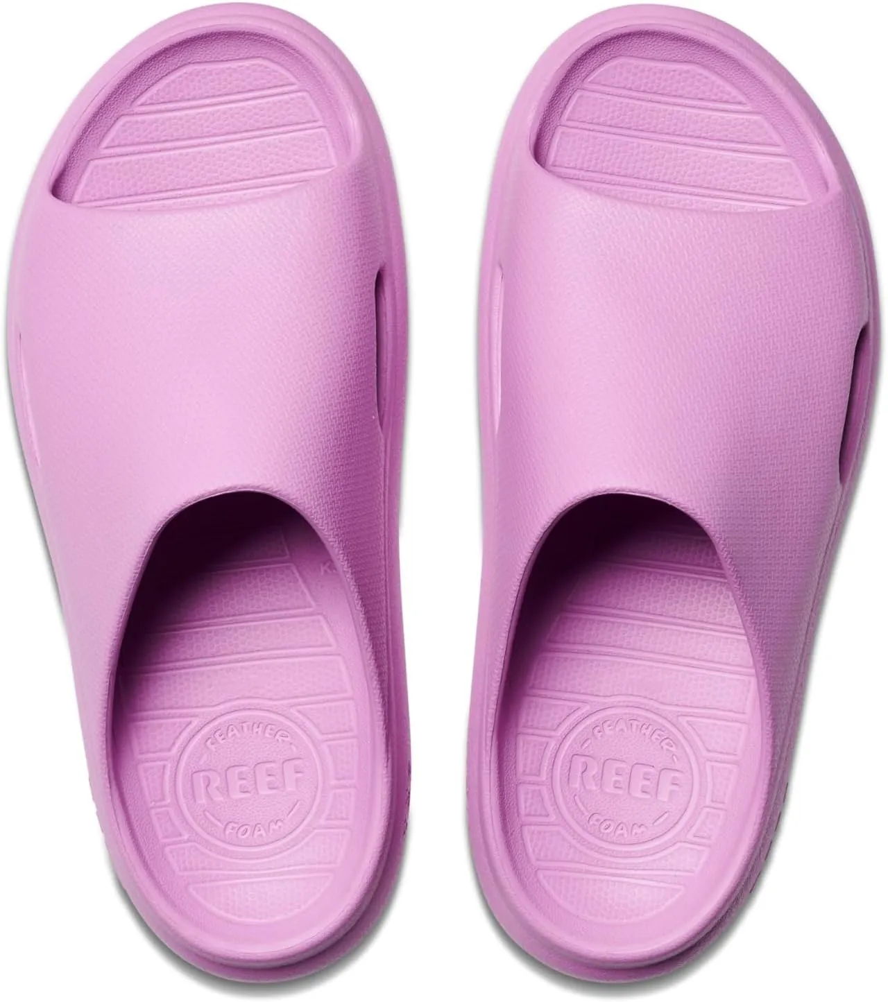 REEF Kids' Rio Slide Sandal, Super Soft Molded EVA Footbed, Lightweight, Water Friendly