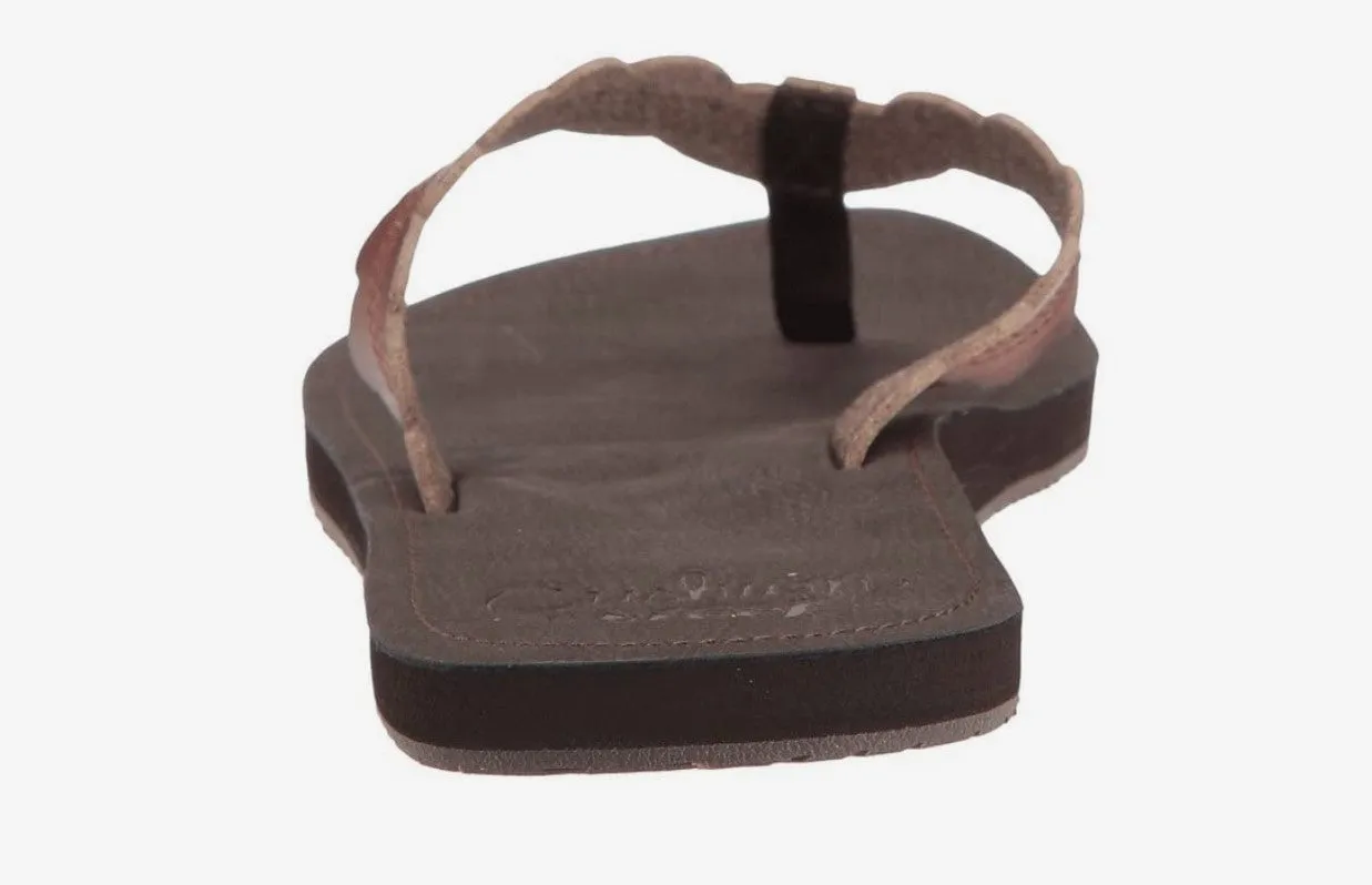Reef Women's Arch Support Cushion Celine Rust Brown Flipflop