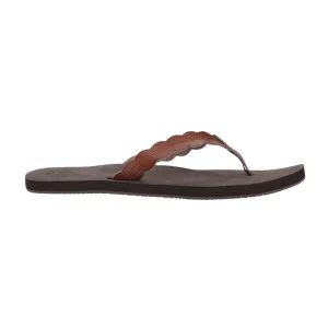 Reef Women's Arch Support Cushion Celine Rust Brown Flipflop
