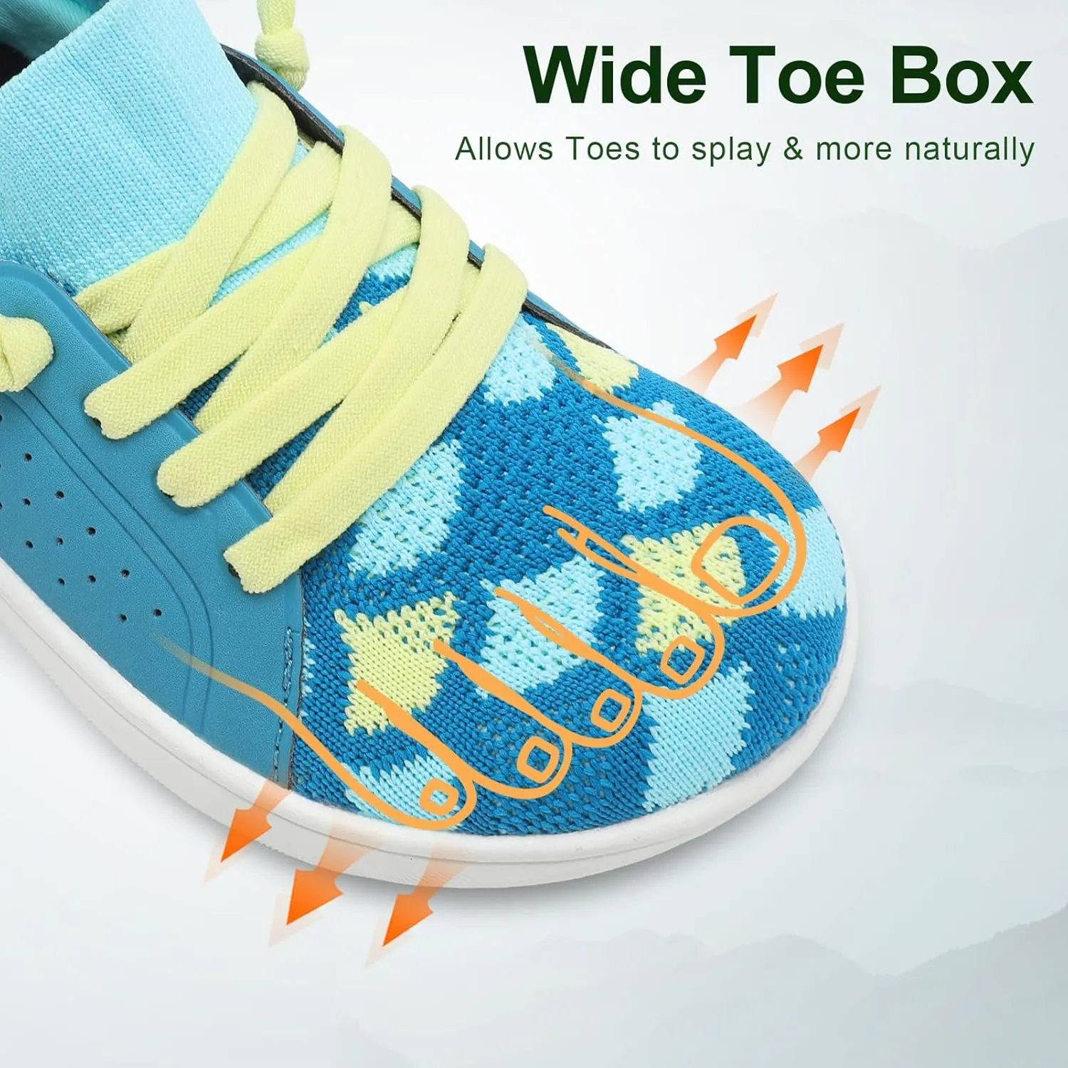 relxfeet Toddler Shoes Boys Girls Wide Barefoot Slip On Walking Tennis Sneakers
