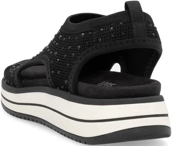 Remonte D1J55-00 Black Sparkle Sandal