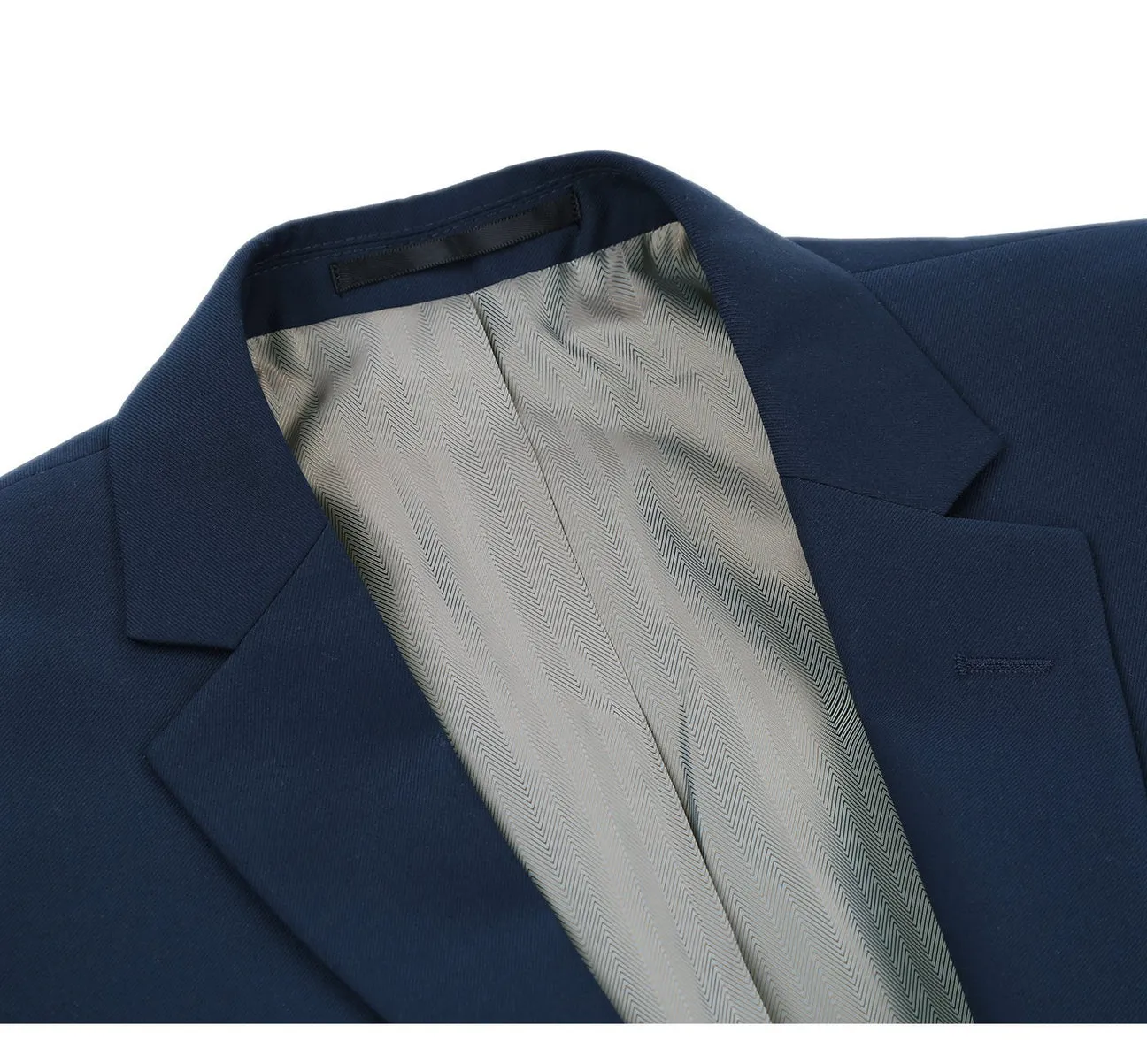 Renoir 201-19  2-Piece Single Breasted Notch Lapel Slim Fit Suit