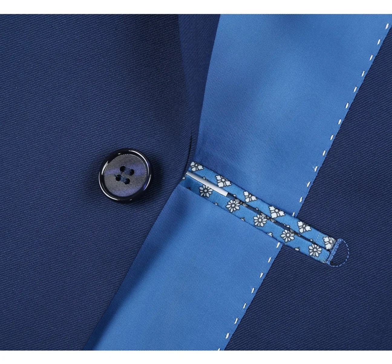 Renoir 201-20  2-Piece Single Breasted Notch Lapel Slim Fit Suit