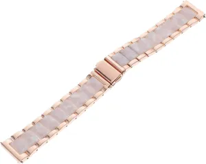 Resin Core Stainless Steel Watch Band Easy to Replace Perfect for Daily Wear