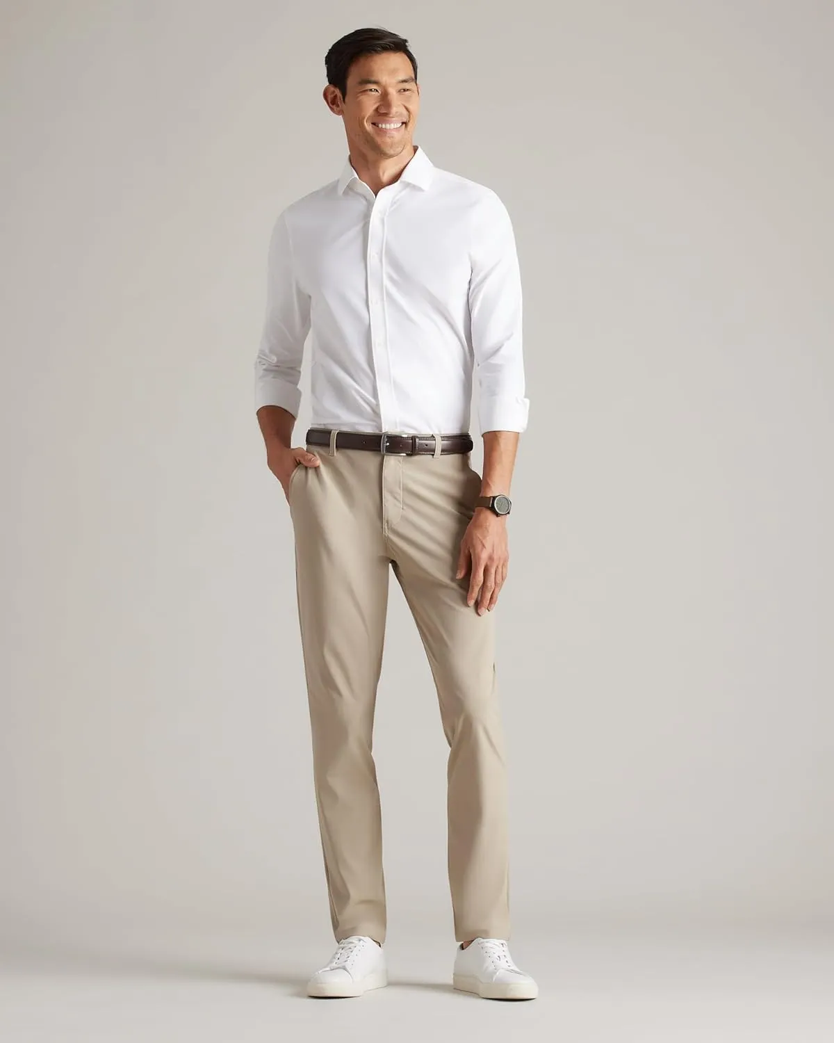 Rhone Men's Commuter Pants, Slim-Fit - Stretch Fabric, Wrinkle Resistant