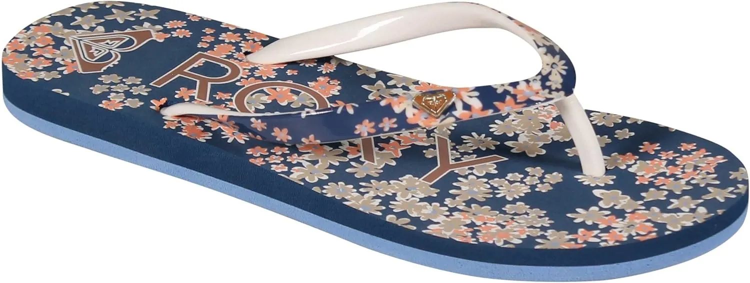 Roxy Girl's Pebbles Sandal - Baja Blue - Toddler 11