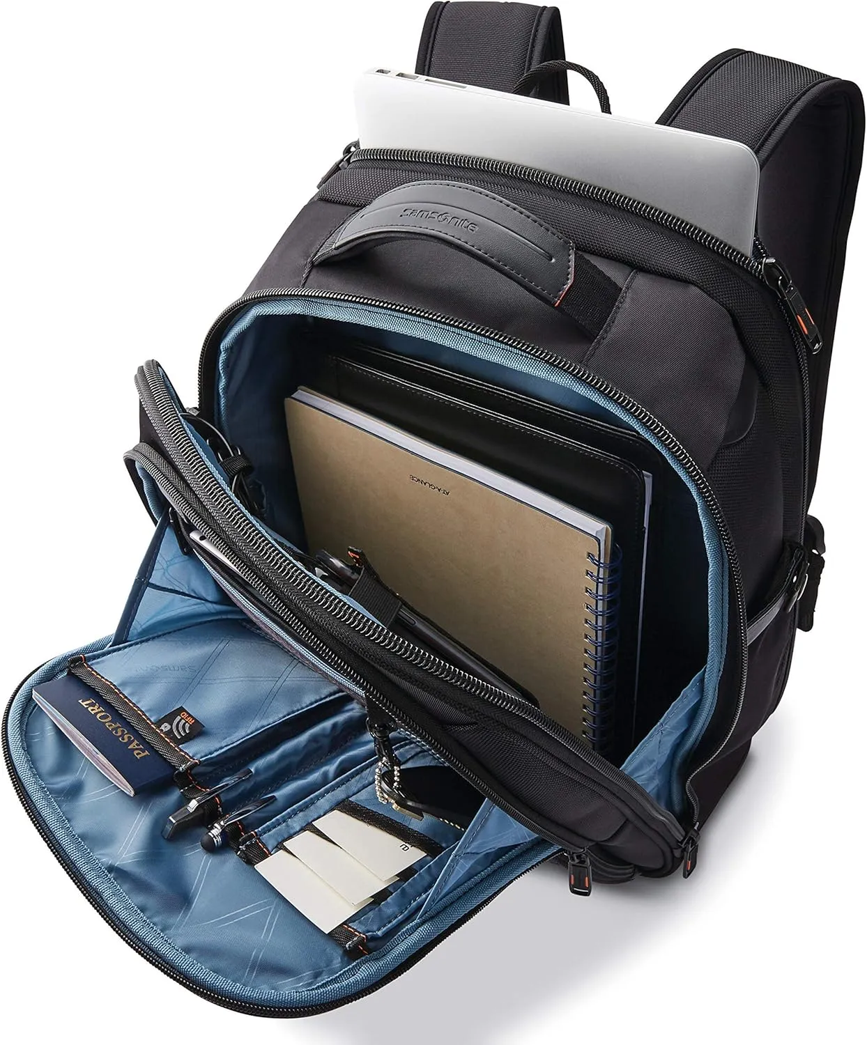Samsonite Pro Slim Backpack, Shaded Grey/Black, One Size