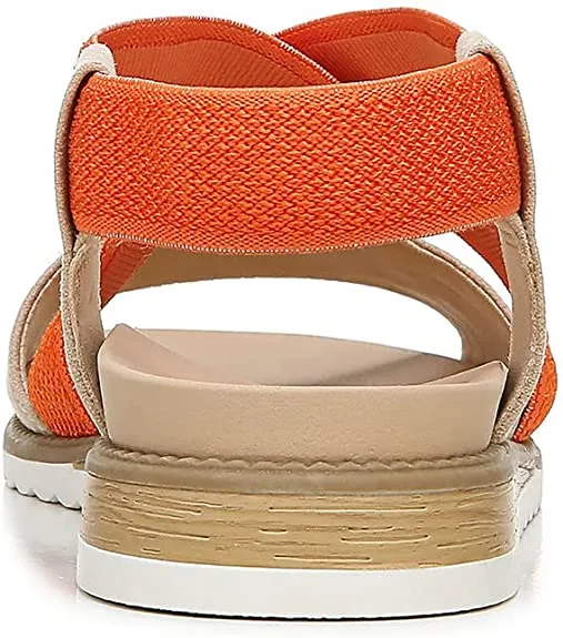 Sand Strappy Flat Attractive pricing Scholl's Dr. Smart-enabled Islander Open Slip On Sandals Toe Slingback