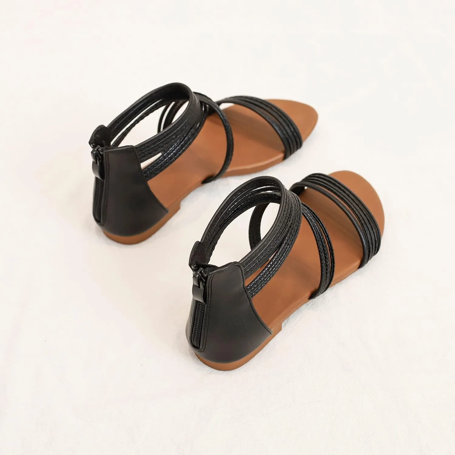 Sandals Women Dressy Summer Flat Strappy Cute Casual Beach shoes
