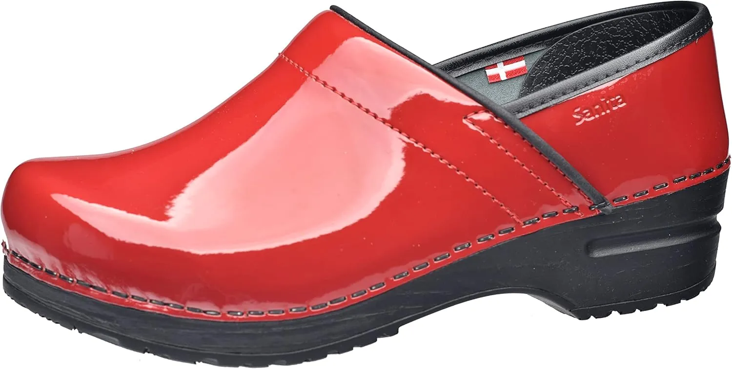 Sanita Pro Patent Professional Clogs for Women - Arch Support, Durable, Closed-Back, APMA-Approved Slip-On Shoes