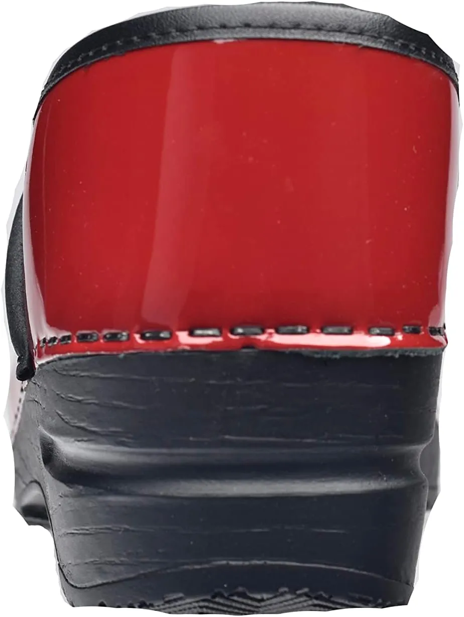 Sanita Pro Patent Professional Clogs for Women - Arch Support, Durable, Closed-Back, APMA-Approved Slip-On Shoes