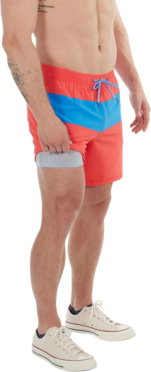 Saxx Men's Underwear - Oh Buoy 2N1 Volley 5" with Built-in Pouch Support - Shorts for Men, Spring