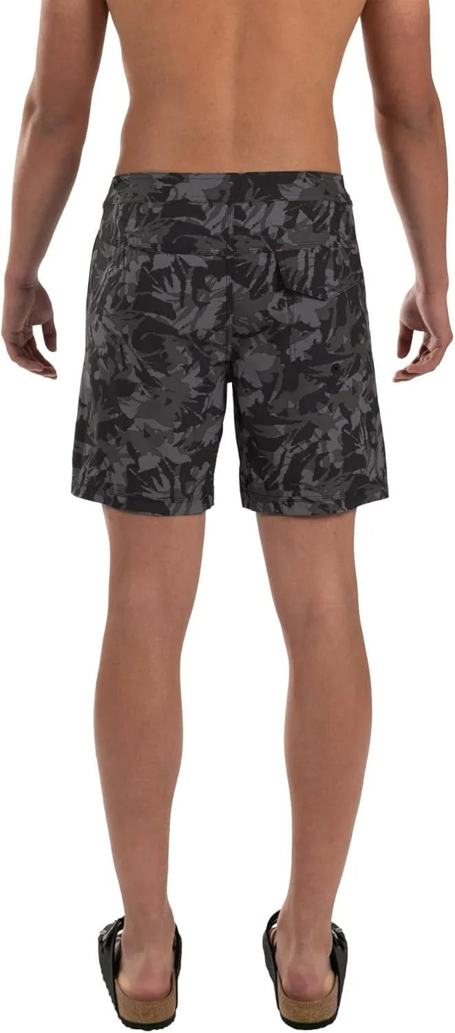 SAXX Underwear Co. Men's Betawave 2N1 Boardie 17" with Built-in Pouch Support, Core