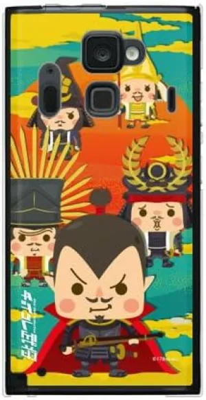 SECOND SKIN Choikore Warlords Fubu Tenka (Soft TPU Clear) Design by Takahiro Inaba/for Arrows NX F-06E/docomo DFJ06E-TPCL-705-J462