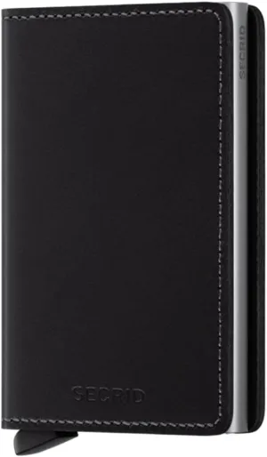 Secrid Men's Wallet Case, Cognac, 16mm Slim