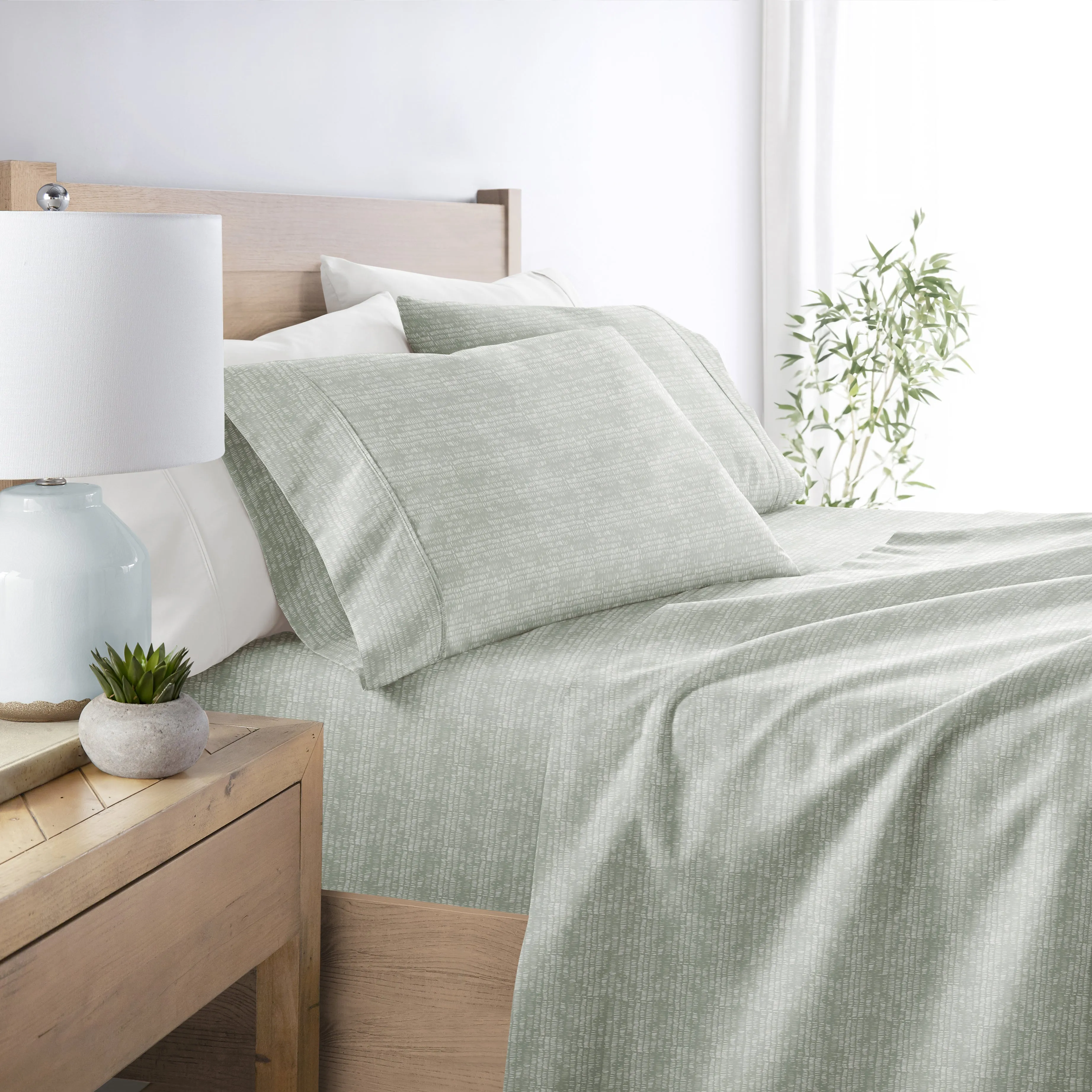 Sheet Sets in Soft Lines Patterns