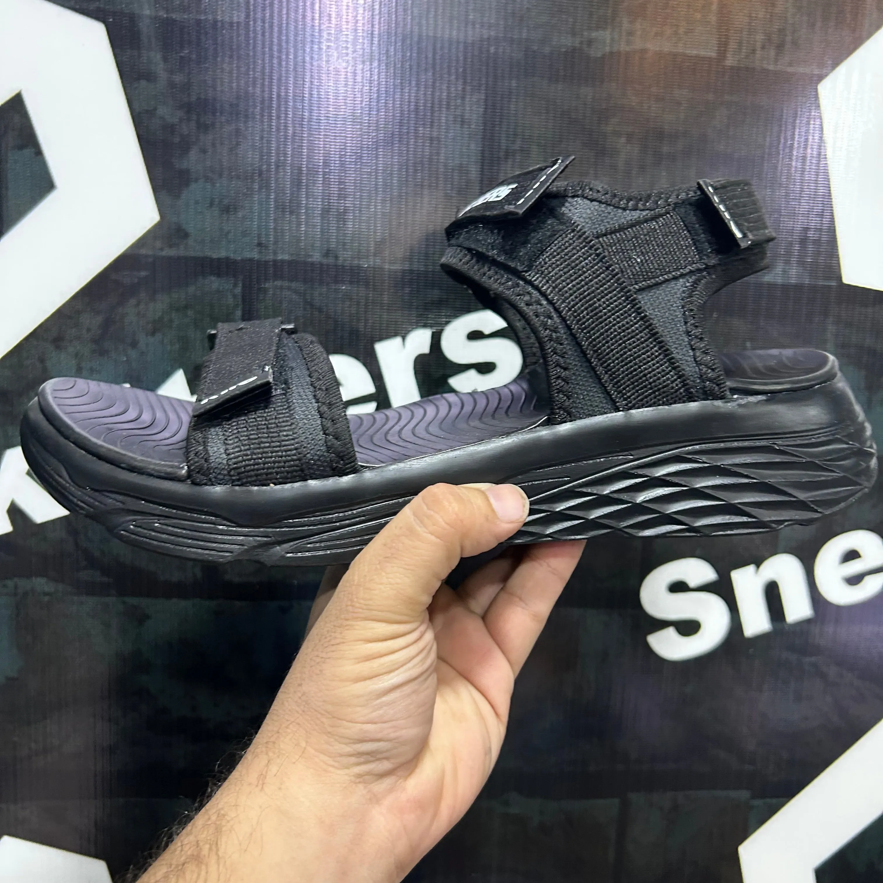 SK - Sandal - D1 - All Black
