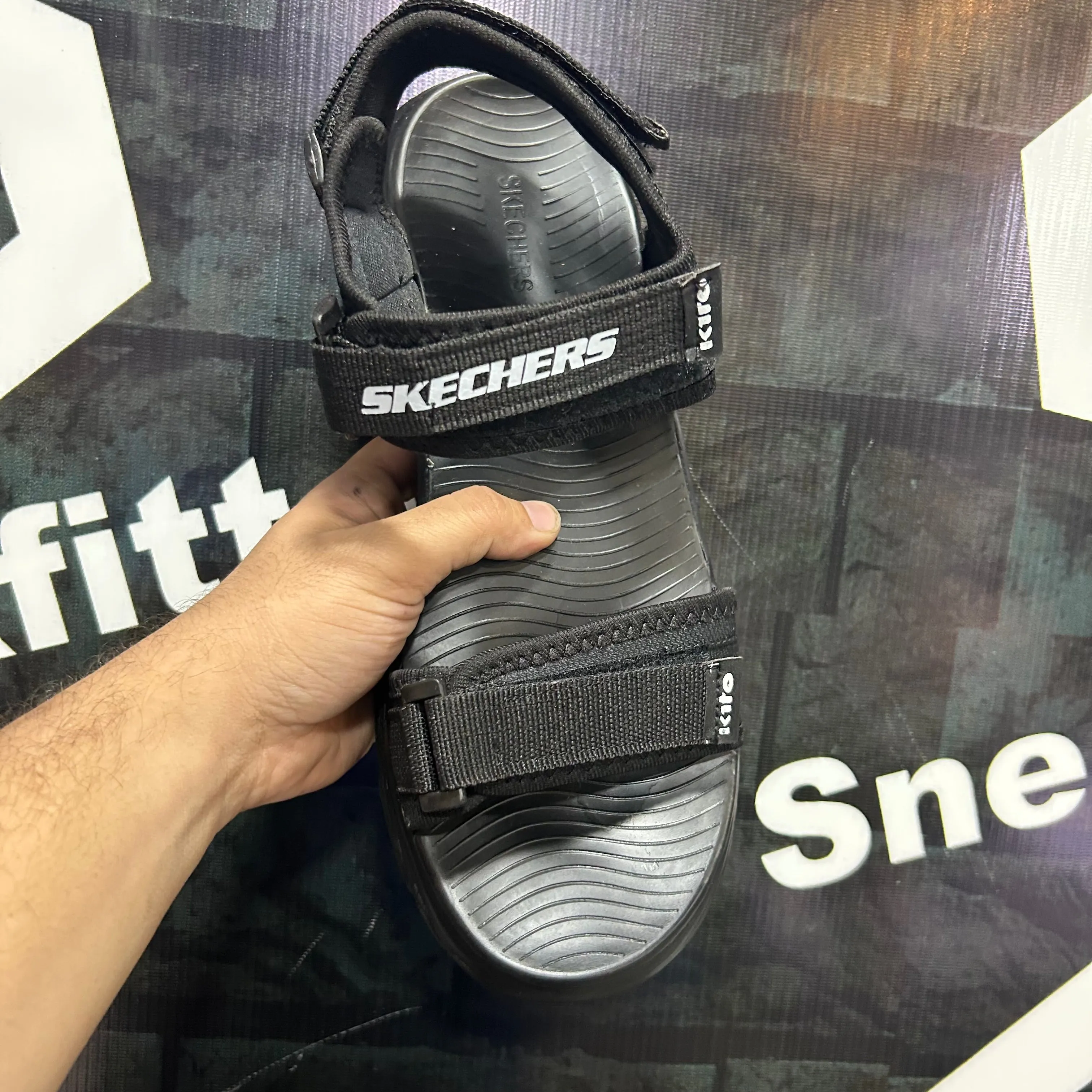 SK - Sandal - D1 - All Black