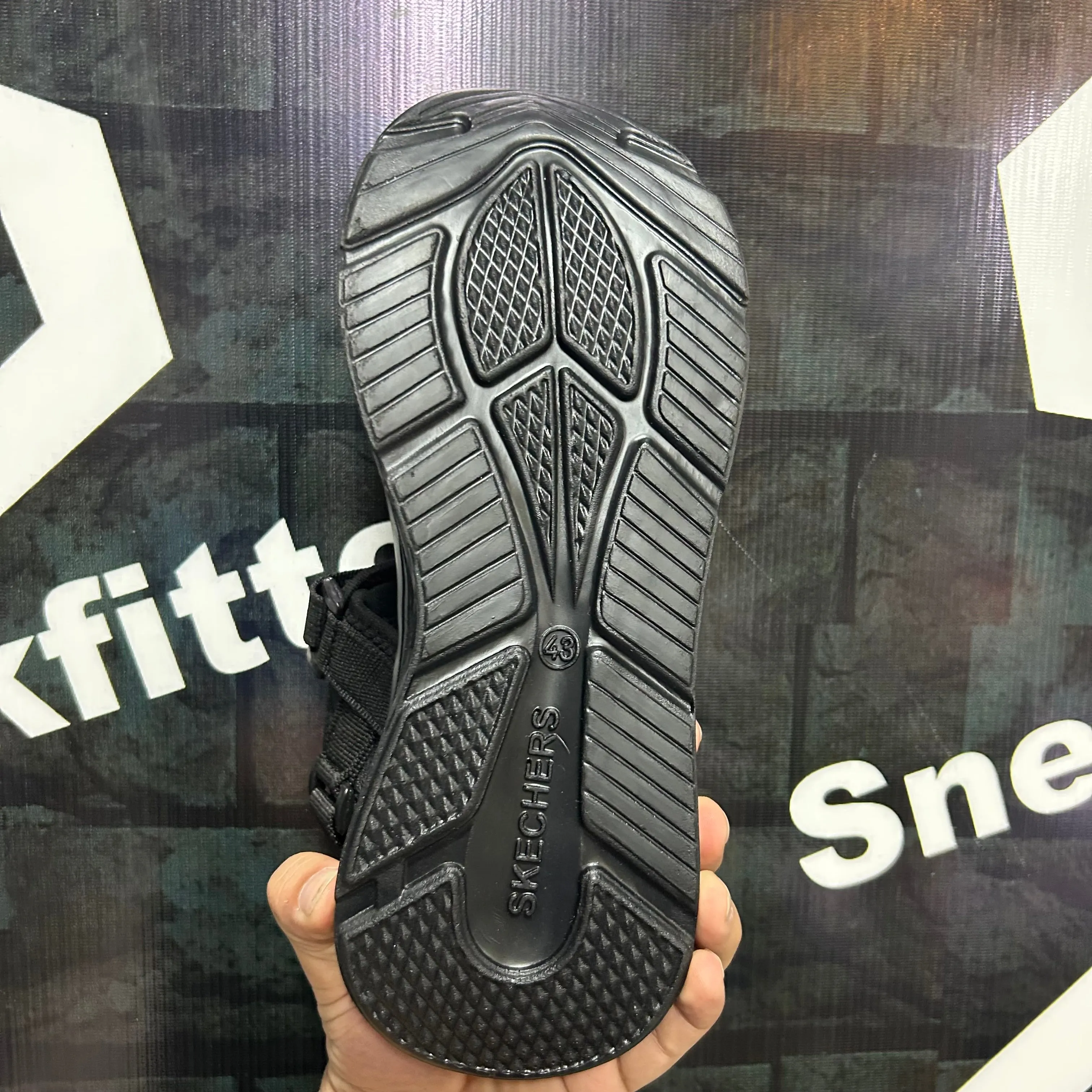 SK - Sandal - D1 - All Black