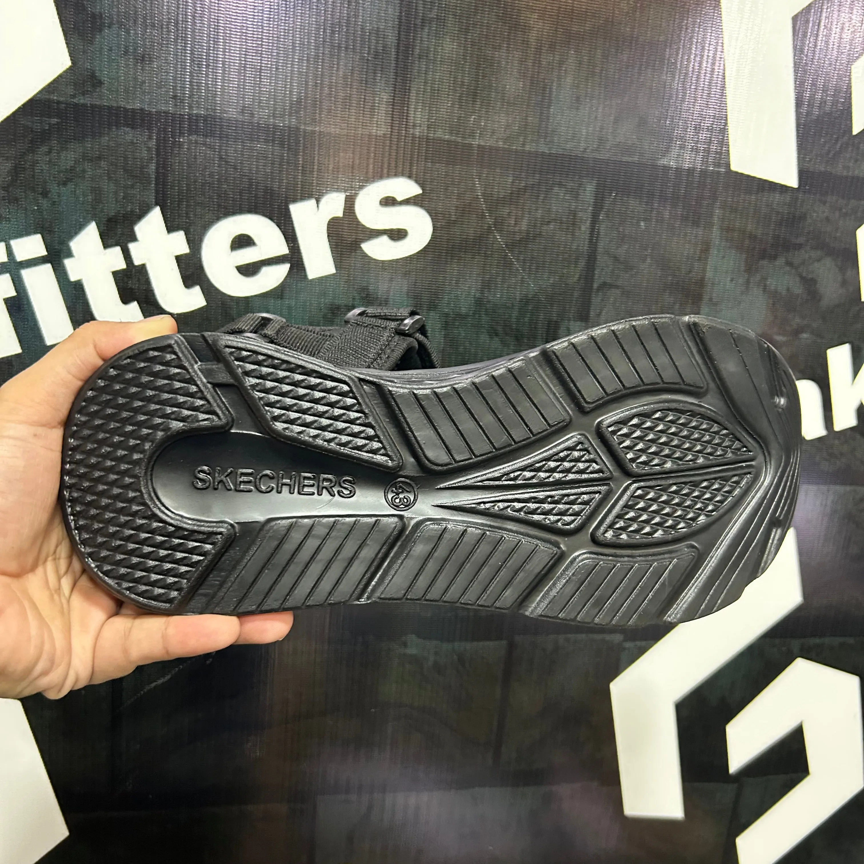 SK - Sandal - D1 - All Black