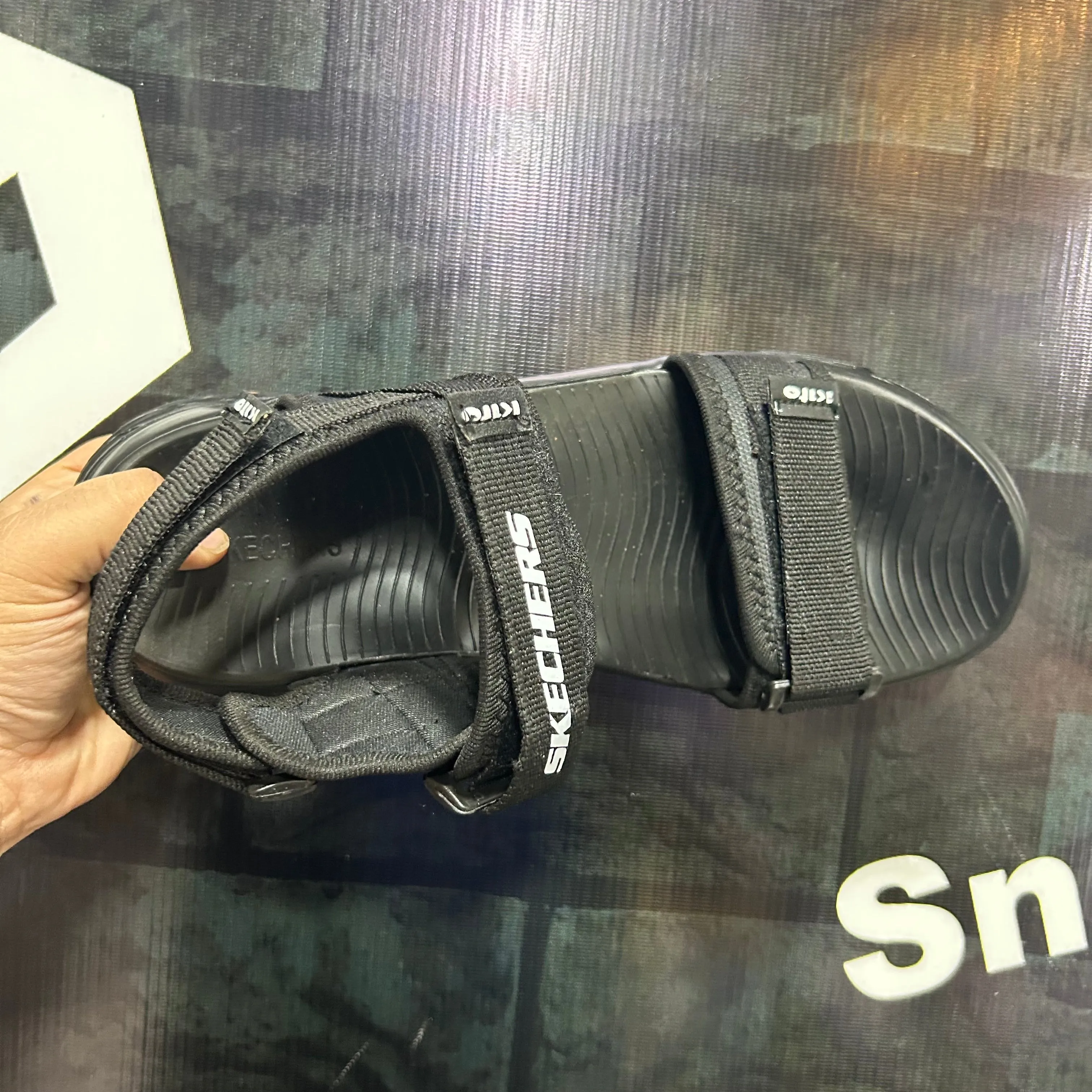 SK - Sandal - D1 - All Black