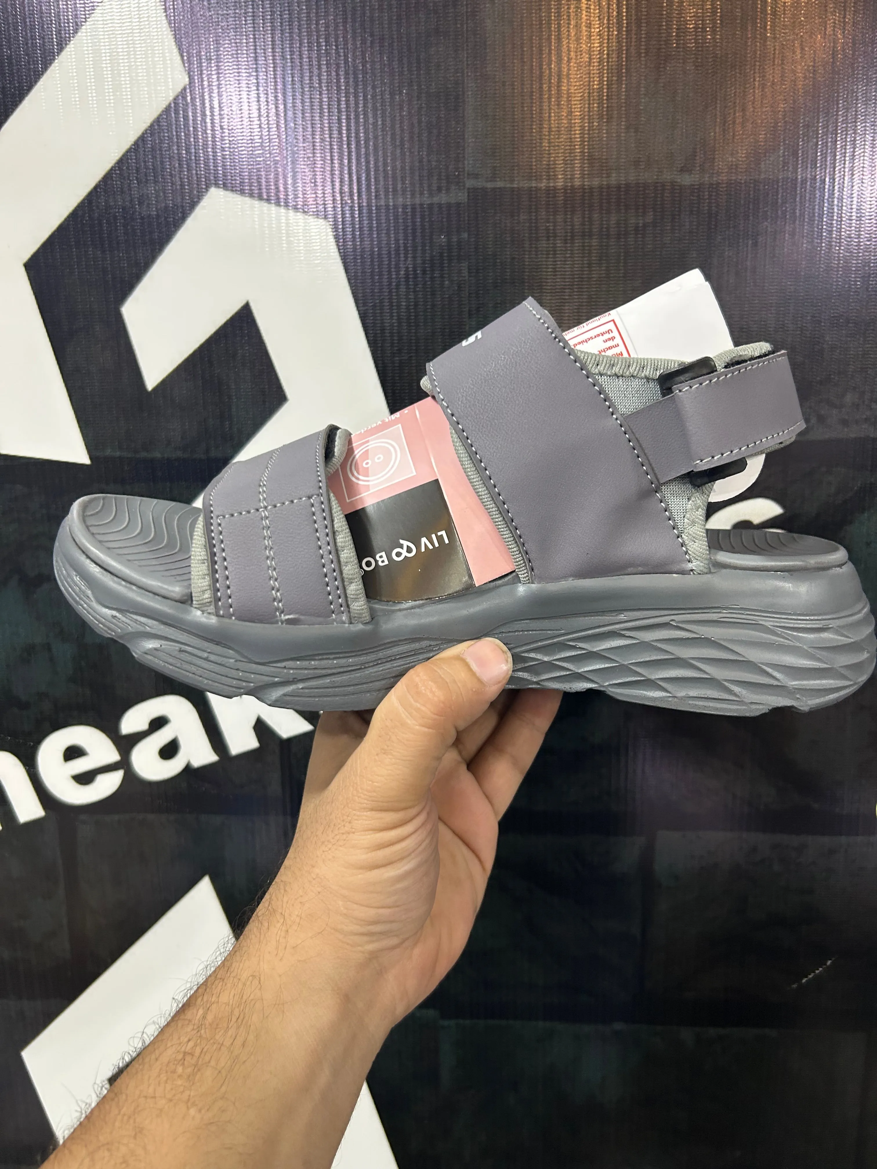 SK - Sandal - D4 - Gray