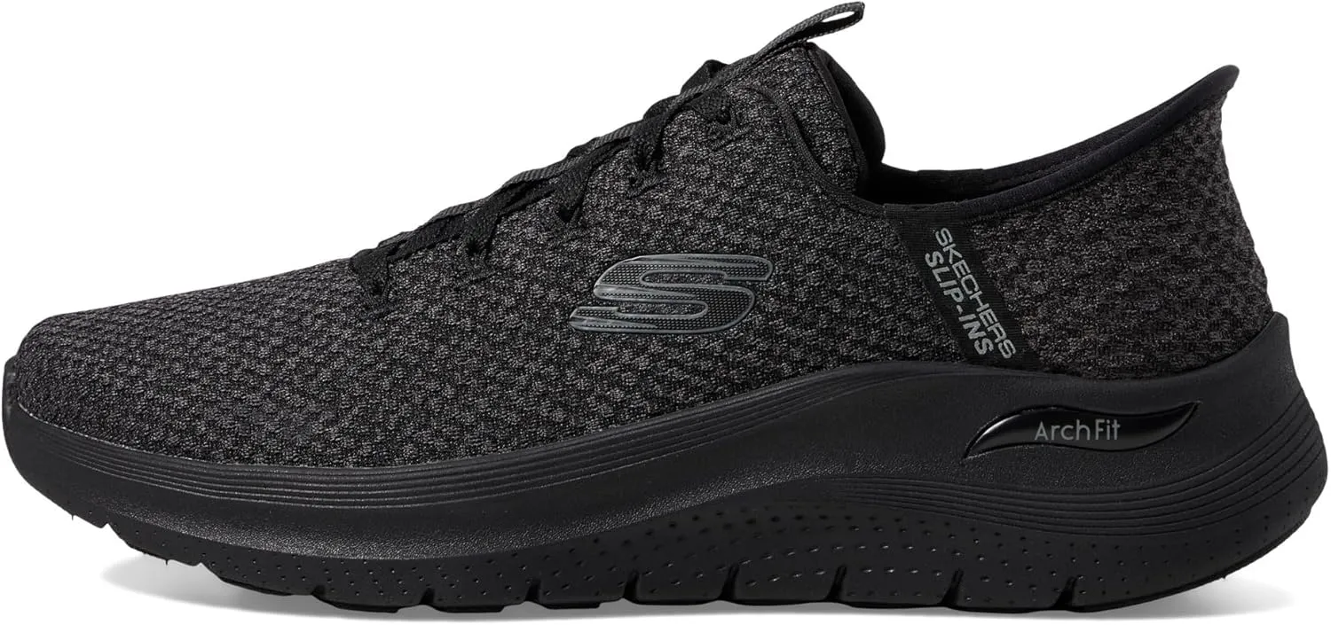 Skechers Men's Slip-ins: Arch Fit 2.0 - Look Ahead Knit Lace Up Slip On Sneakers