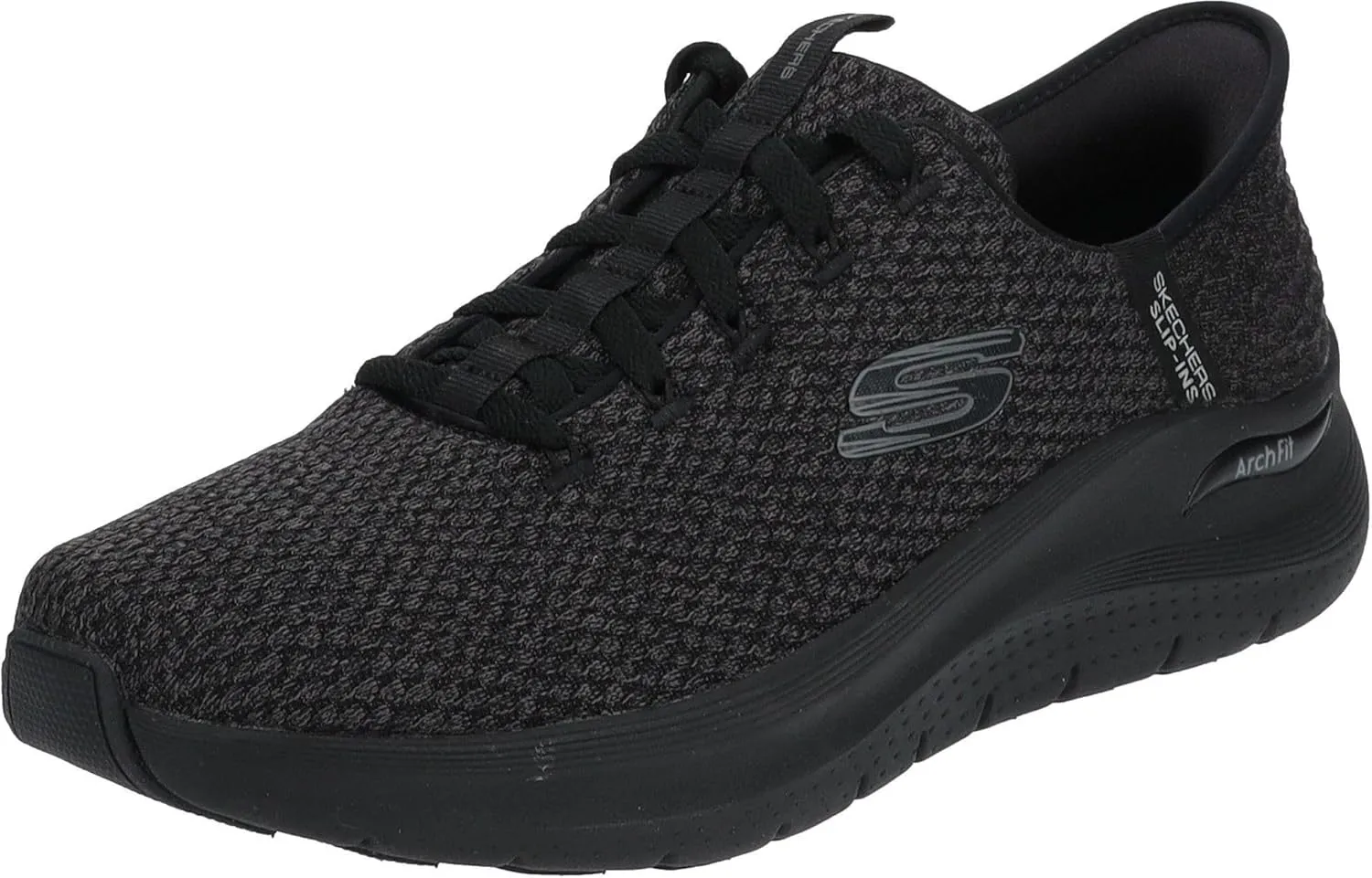 Skechers Men's Slip-ins: Arch Fit 2.0 - Look Ahead Knit Lace Up Slip On Sneakers