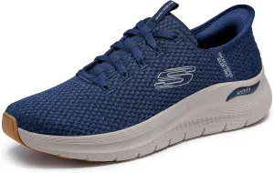 Skechers Men's Slip-ins: Arch Fit 2.0 - Look Ahead Knit Lace Up Slip On Sneakers