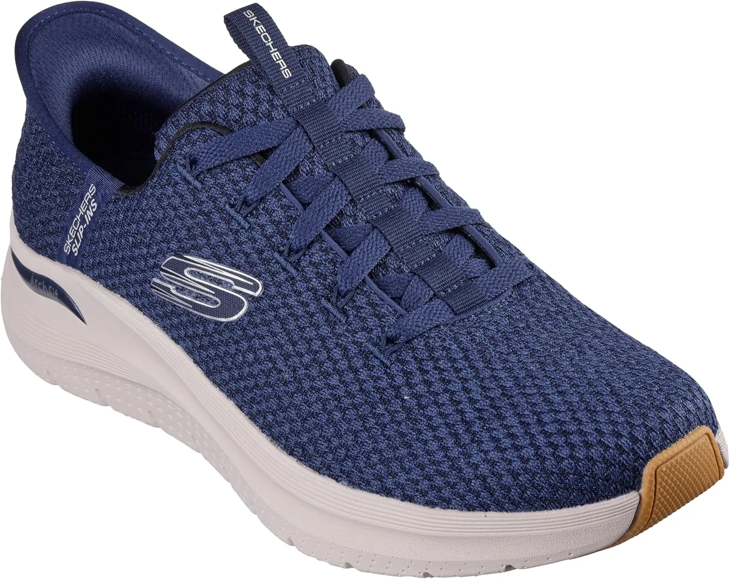 Skechers Men's Slip-ins: Arch Fit 2.0 - Look Ahead Knit Lace Up Slip On Sneakers