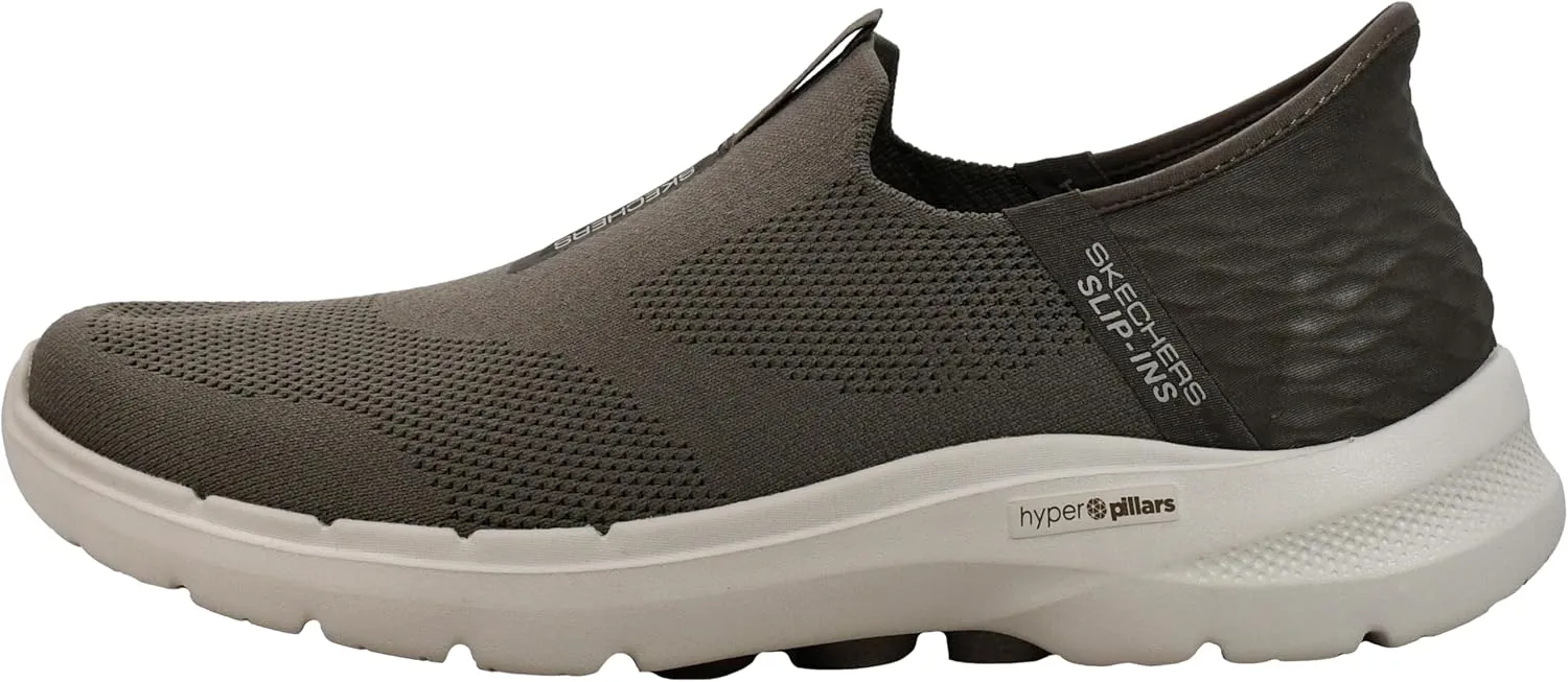 Skechers Men's Slip-ins: GO WALK 6 - Easy On Slip-On Walking Sneakers