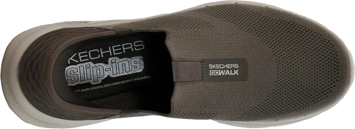 Skechers Men's Slip-ins: GO WALK 6 - Easy On Slip-On Walking Sneakers
