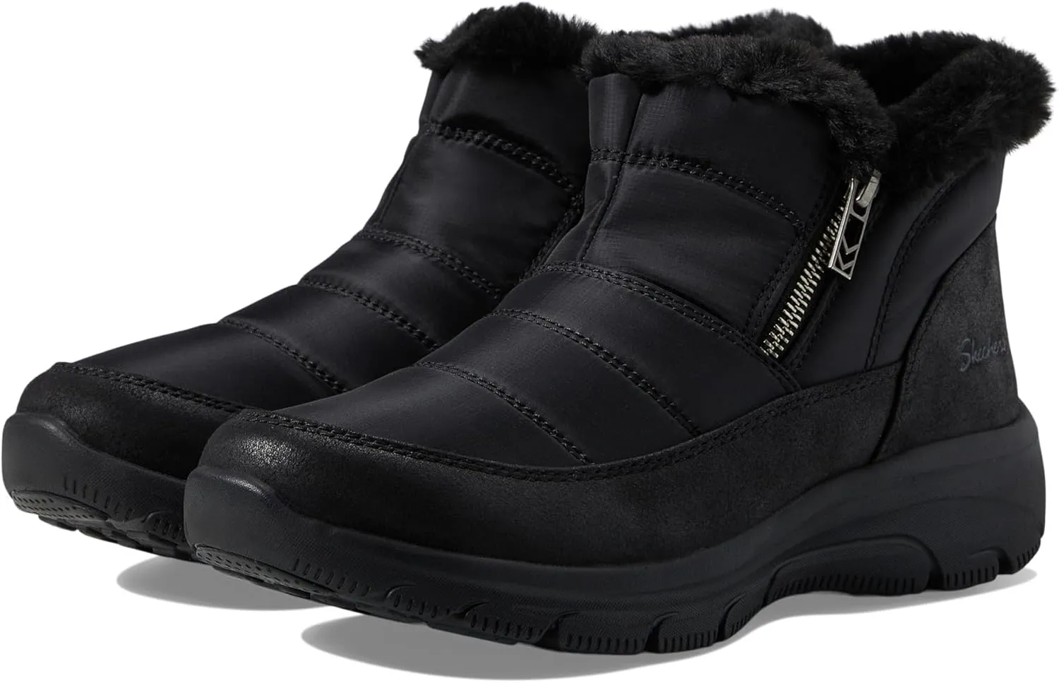 Skechers Women's Easy Going-Frosty Charm Ankle Boot