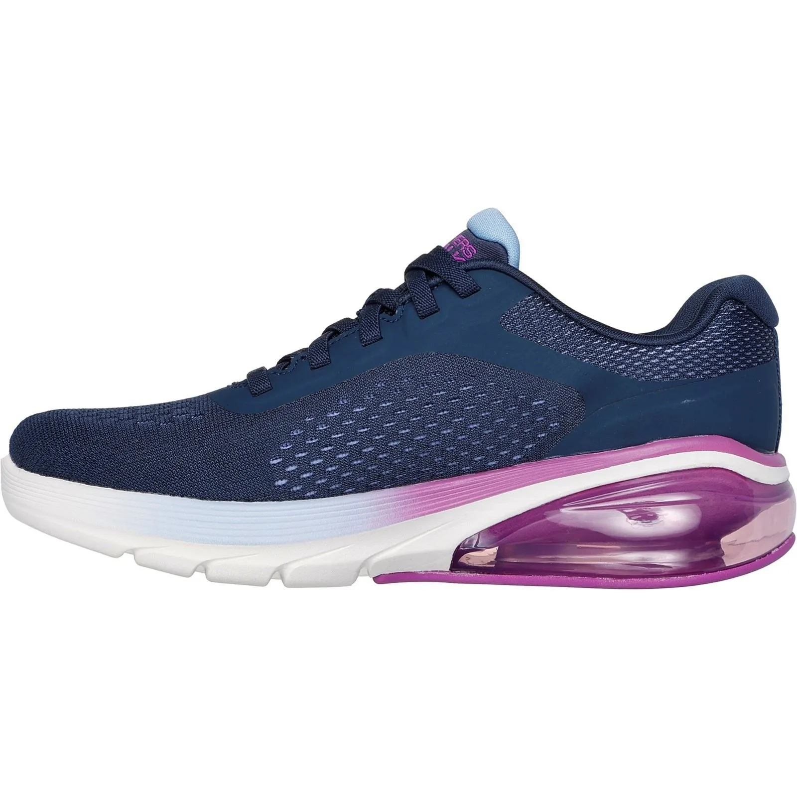 Skechers Women's Go Walk Air 3.0 Trainers in Navy/Purple