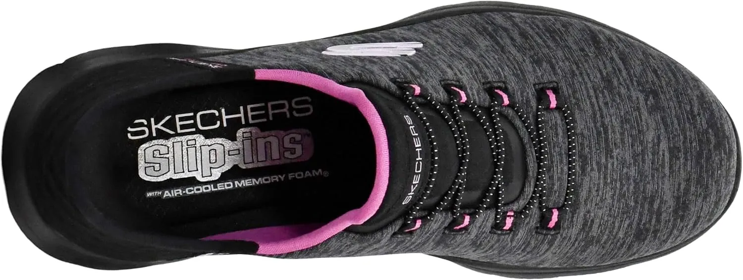 Skechers Women's Hands Free Slip Ins Summits Dazzling Haze Sneaker